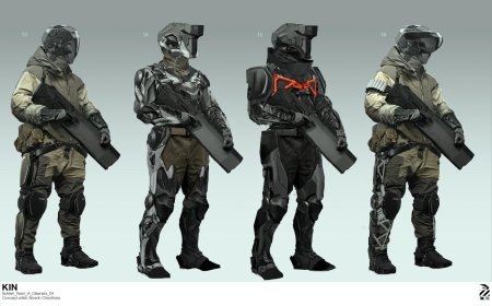 Солдаты будущего концепт арт