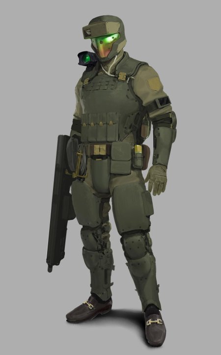 Бронежилет sci-fi