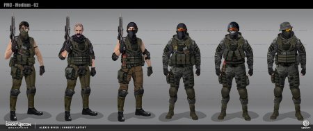 Ghost recon breakpoint костюмы