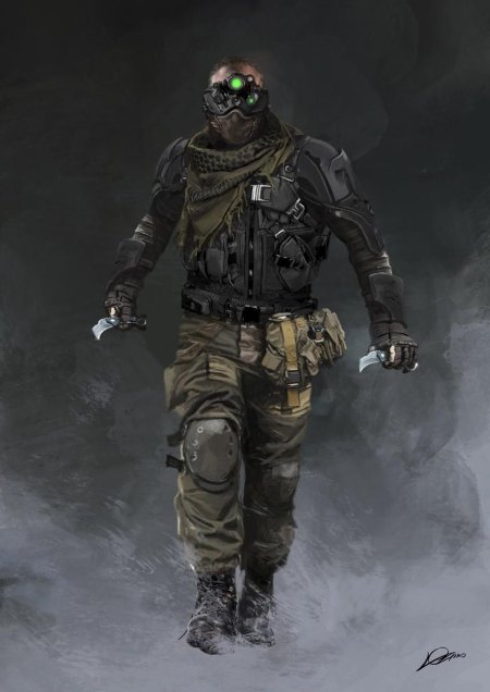 Чвк солдат concept art