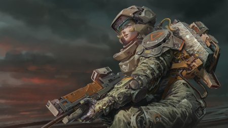 Арт солдат будущего