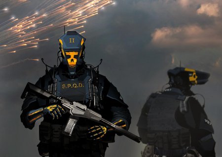 Киберпанк солджер