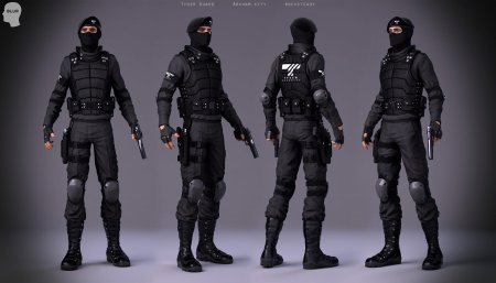 Scp автономная броня swat