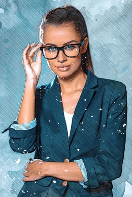 Девушка деловая