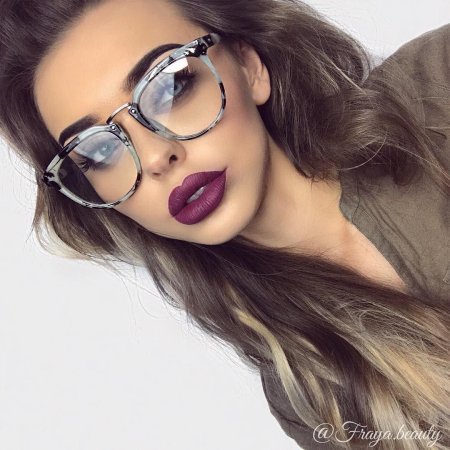 Макияж для очкариков