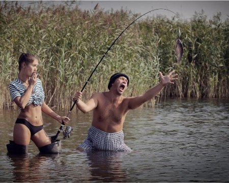 Прикол на рыбалке