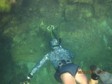 Подводная охота черное море