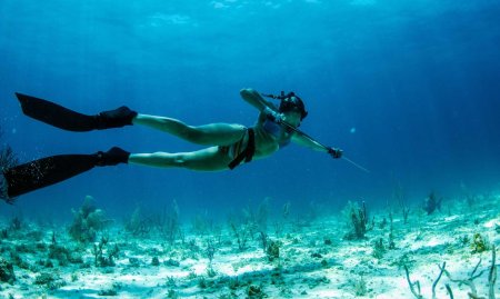 Дайвинг девушка