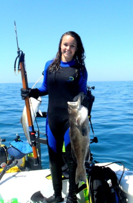 Sea bass fishing