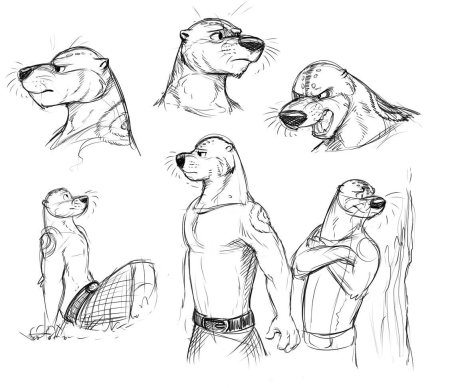 Выдра референс