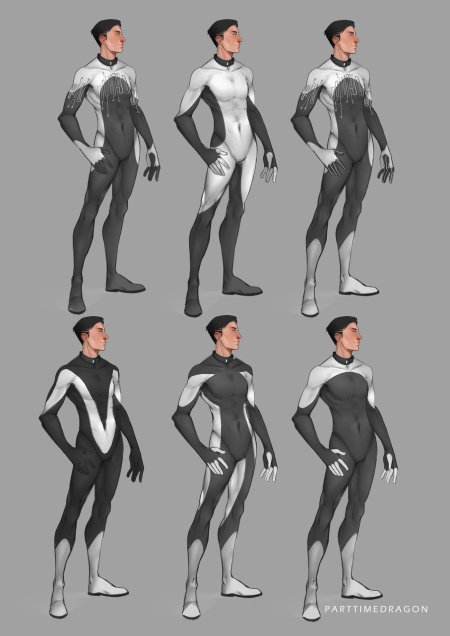 Костюм человека из будущего