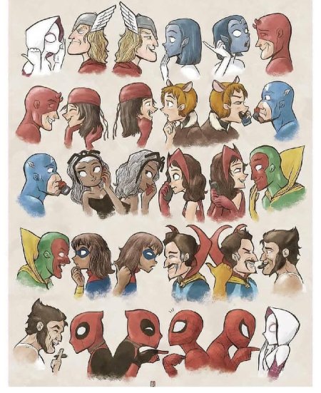 Арты персонажей