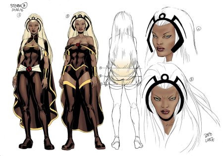 Концепт для персонажа комикса