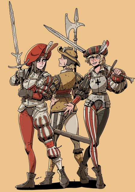 Ландскнехты вархаммер