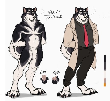 Персонажи фурри