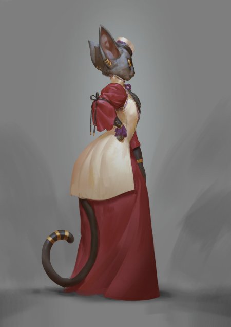 Антропоморфная кошка