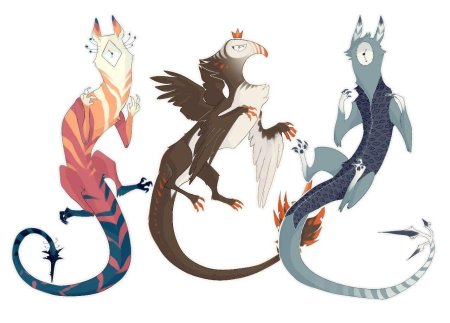 Существа драконы адопты