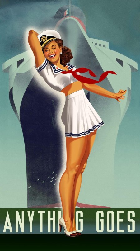 Морячки в стиле пин ап