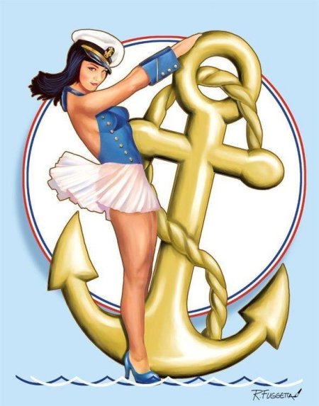 Девушка морячка