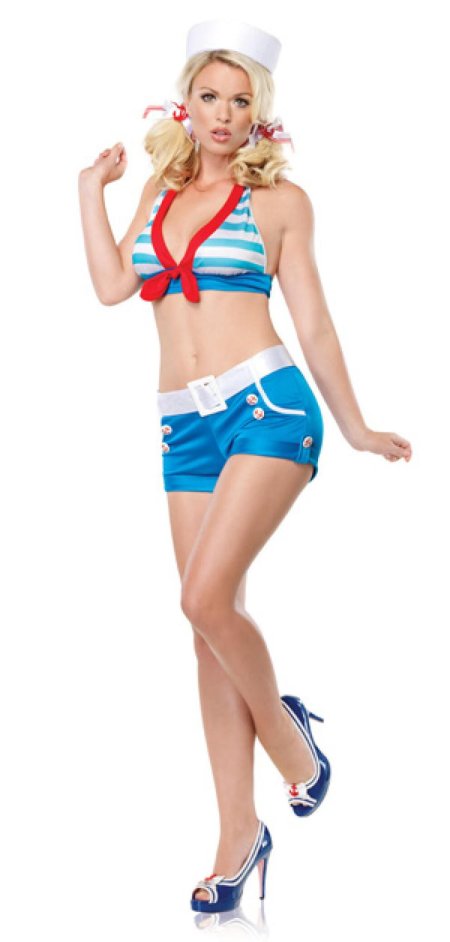 Соблазнительный костюм морячки