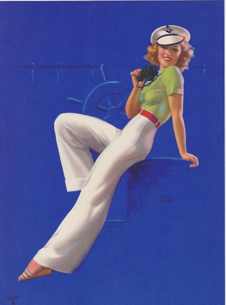 Пин ап девушка