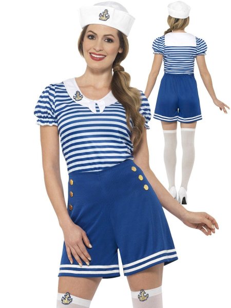 Костюм морячки сима ленд