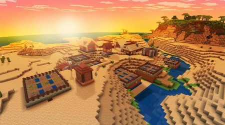 Красивые пейзажи майнкрафт