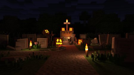 Хэллоуин в майнкрафте