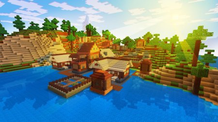 Пейзажи майнкрафта