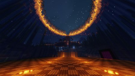 Незер майнкрафт шейдеры