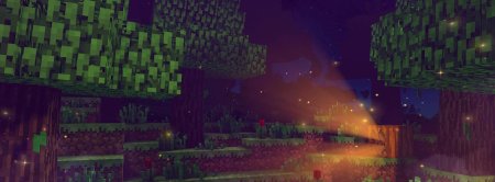 Размытый фон майнкрафта