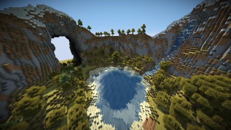 Майнкрафт биом горы