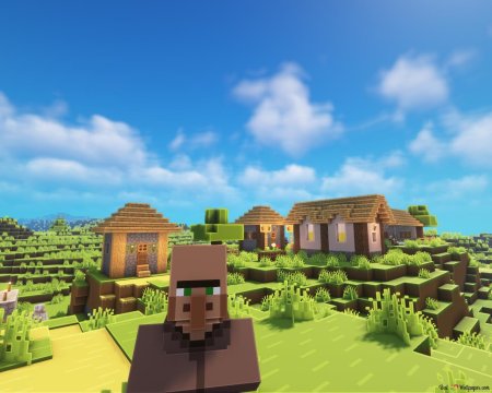 Майнкрафт деревни