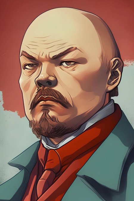 Портрет ленин
