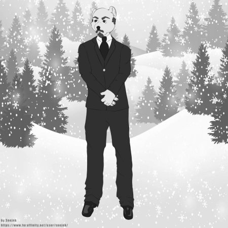 Человек костюм