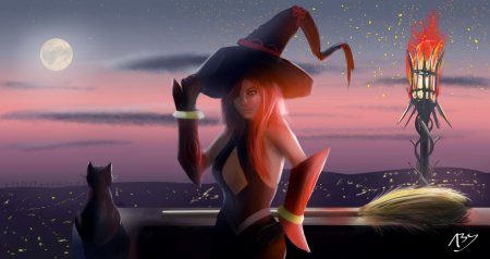 Ведьма арты