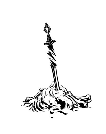 Меч bonfire dark souls