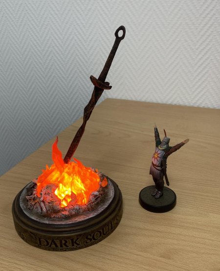 Костер дарк соулс фигурка