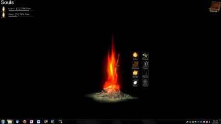 Дарк соулс костер