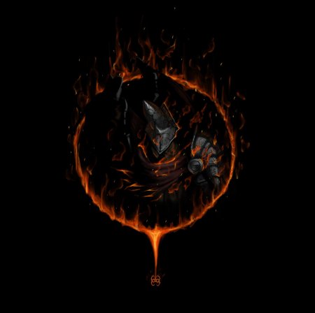 Dark souls душа пепла art