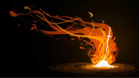 Dark souls bonfire арт