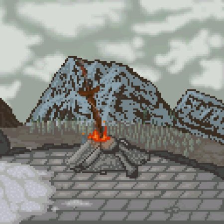 Dark souls пиксель арт