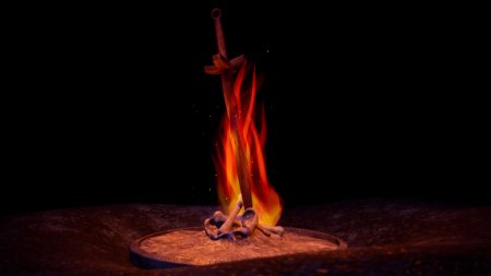 Dark souls bonfire