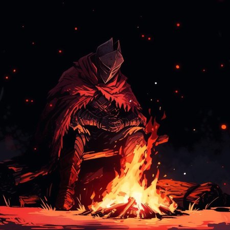 Костер дарк соулс