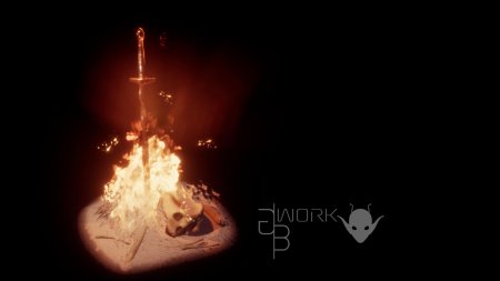 Костер из дарк соулс