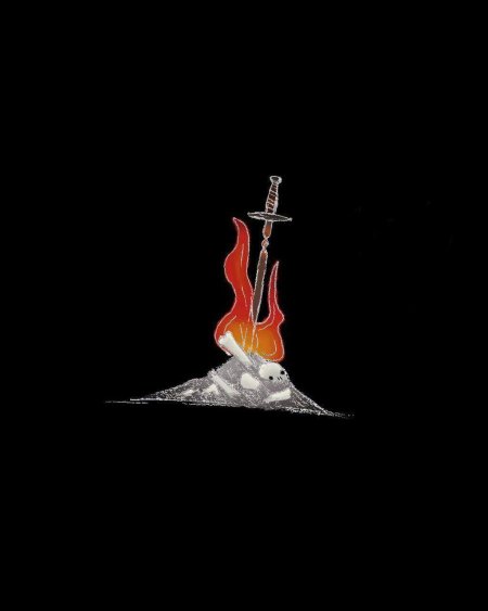 Dark souls костер арт