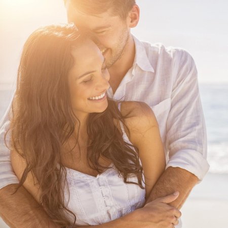 Счастливые влюбленные