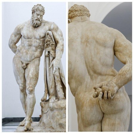 Геркулес фарнезский скульптура