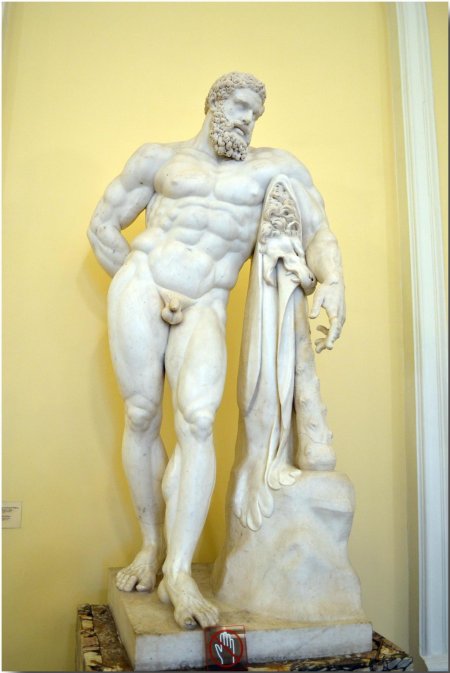 Геркулес фарнезский эрмитаж