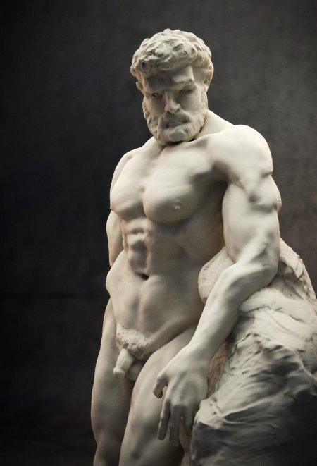 Геракл микеланджело скульптура